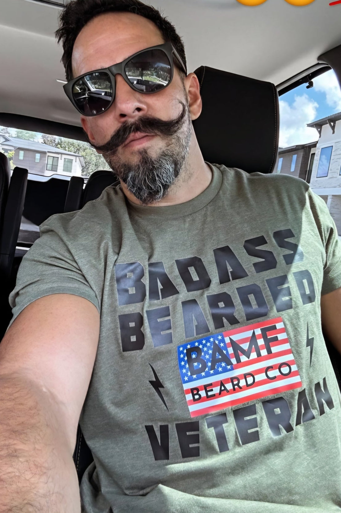 Badass Bearded Vet Shirt