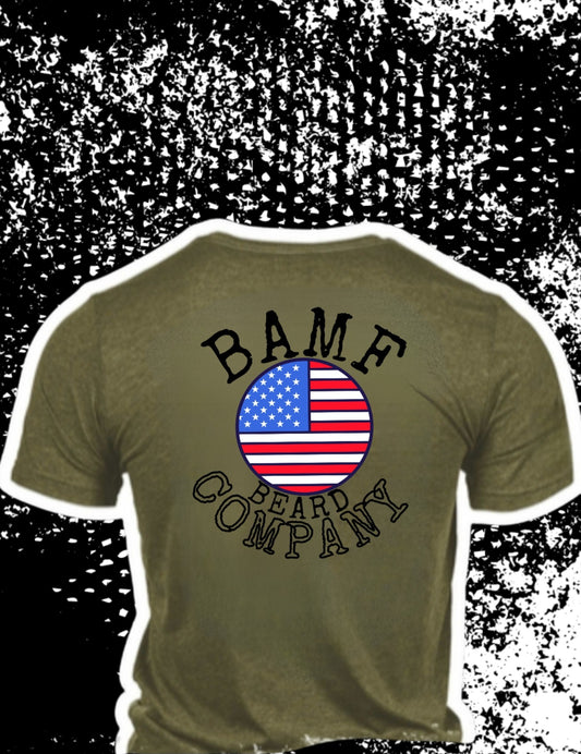 BAMF CIRCLE FLAG SHIRT