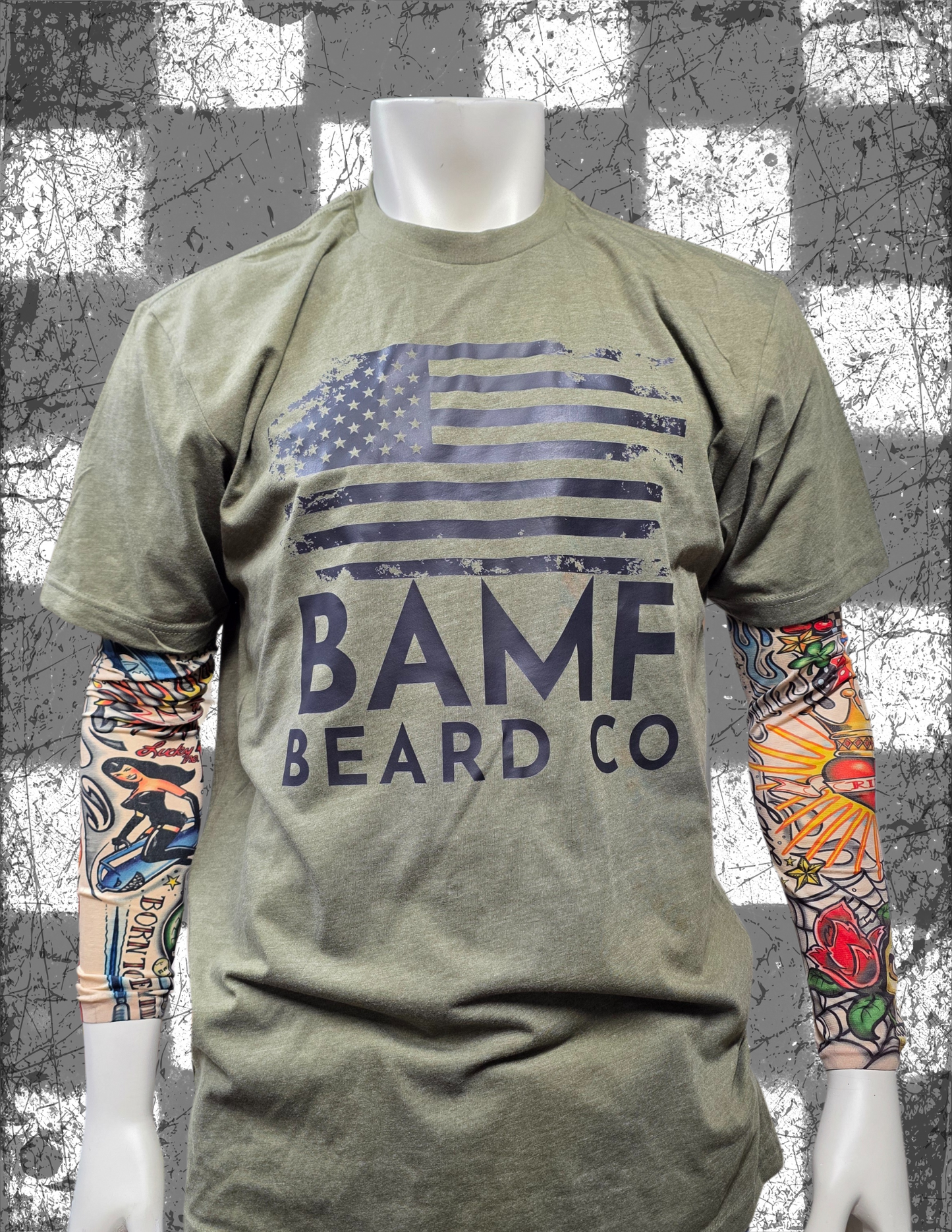 BAMF FRONT FLAG SHIRT